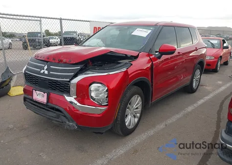 2025 Mitsubishi Outlander Es 2.5 2Wd z USA, uszkodzony, nr VIN JA4J3UA87SZ022867